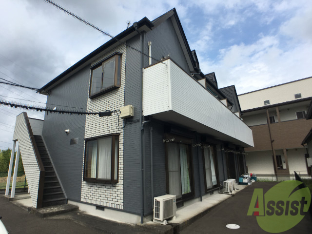 建物外観　仙台市泉区上谷刈字向原「サンパレス清水」