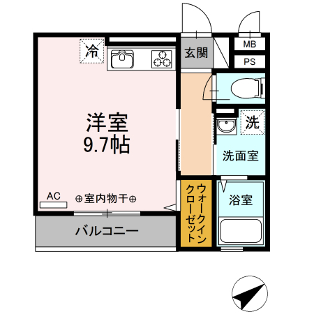 グランウェルの間取り