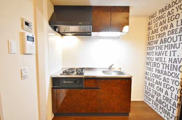 キッチン　★2口ガスシステムキッチン(グリル付)★