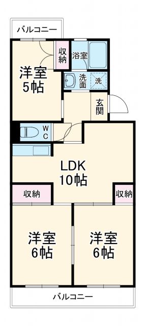 サンパレス湘南2_間取り_0