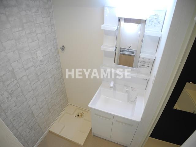 洗面設備　※室内画像は別部屋のもの