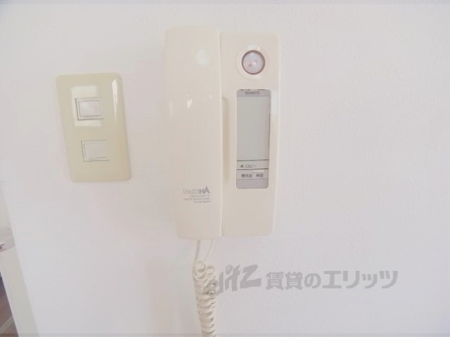 セキュリティ　訪問者の確認もでき安心です。