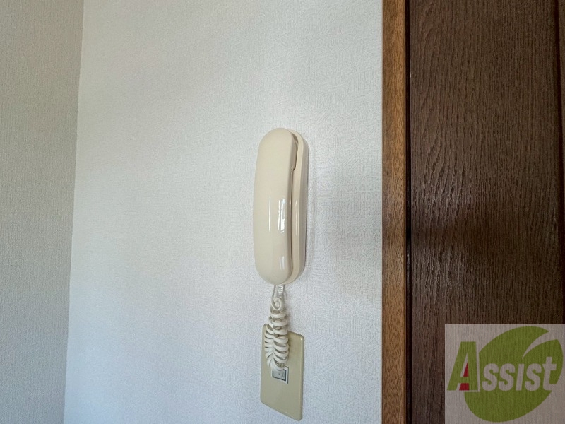 セキュリティ　来客時にはこちらのチャイムが鳴りますよ。