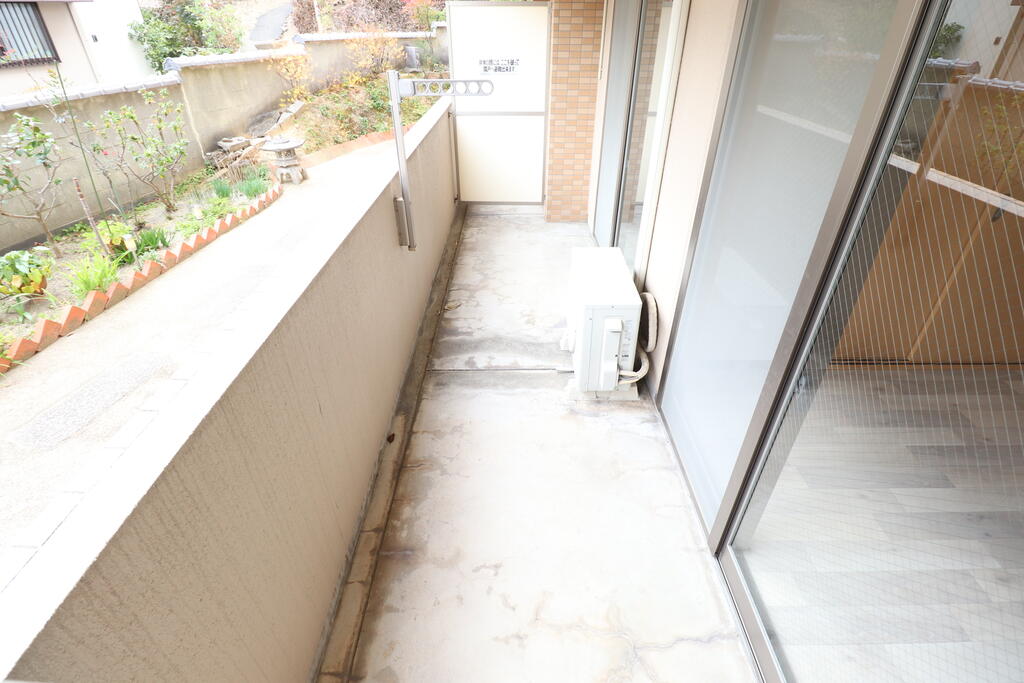 バルコニー　広々バルコニー♪