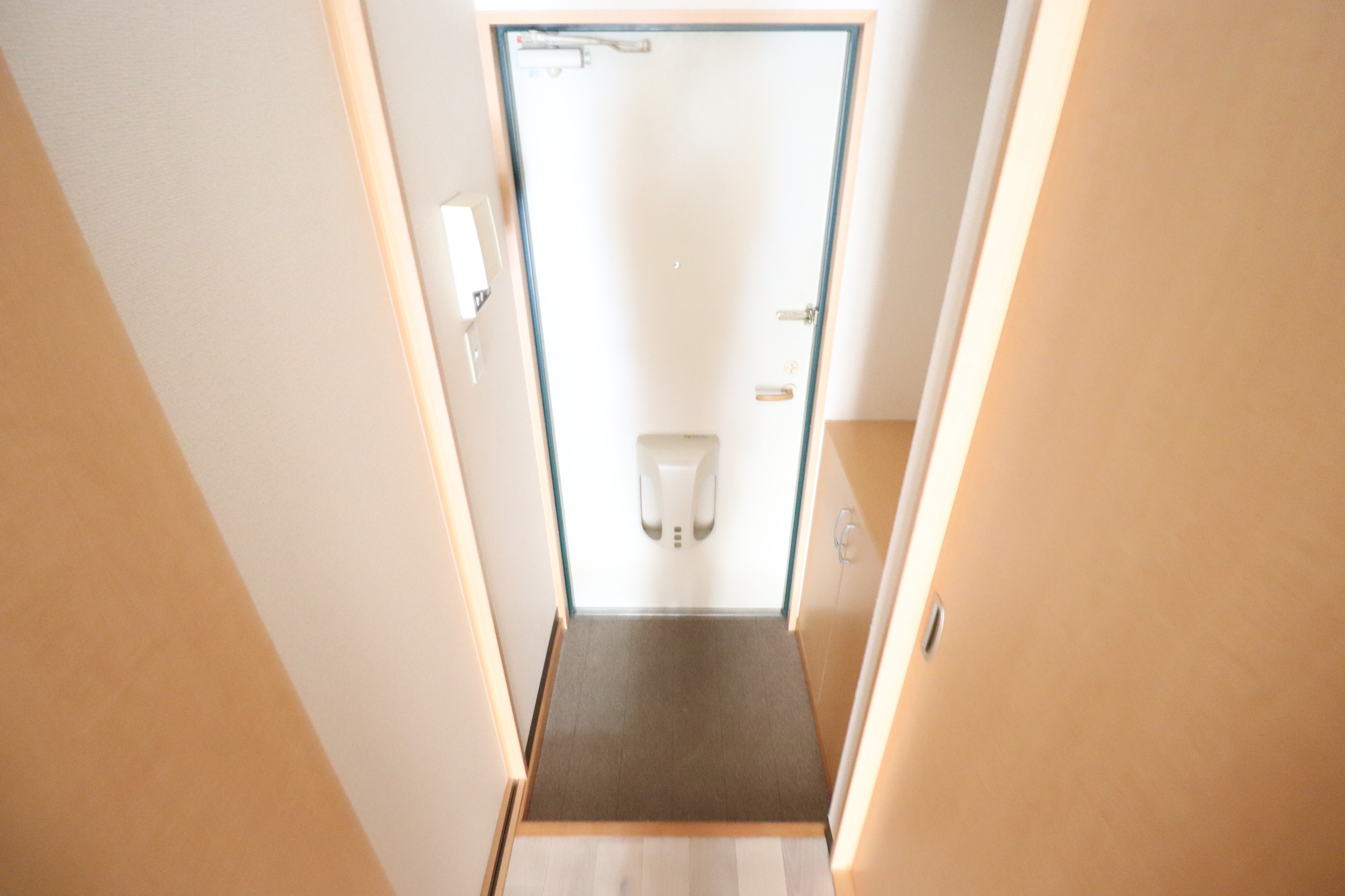 玄関　靴箱もあって便利な玄関♪