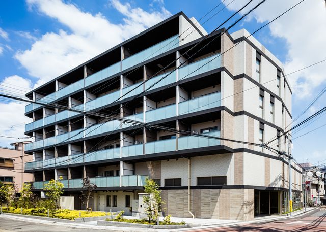 建物外観　落ち着いた雰囲気の外観です