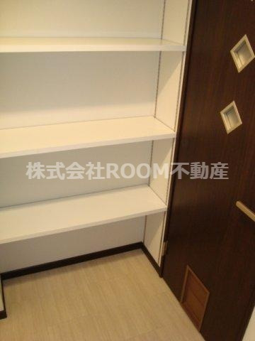 収納　十分な収納スペースがあります