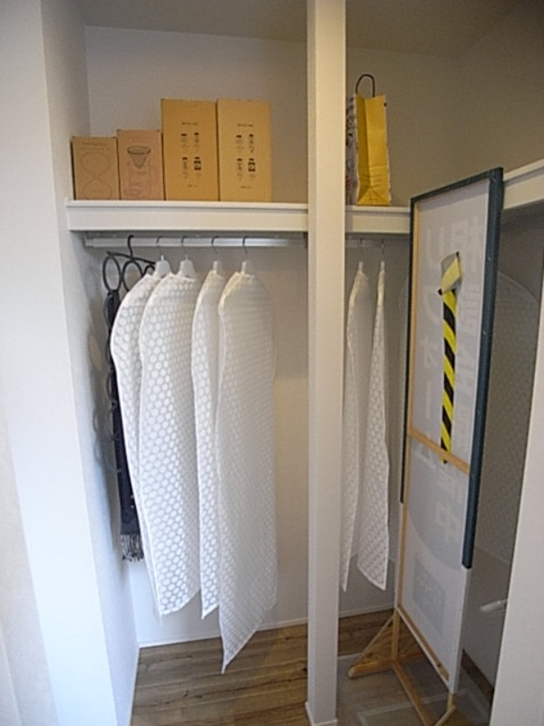 収納　ウォークインクローゼット