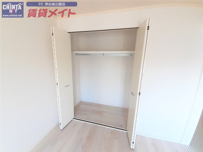 収納　同じ物件、別部屋の写真です