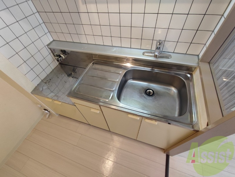 キッチン　キッチンはスペースも広々していて使いやすそうですよ！