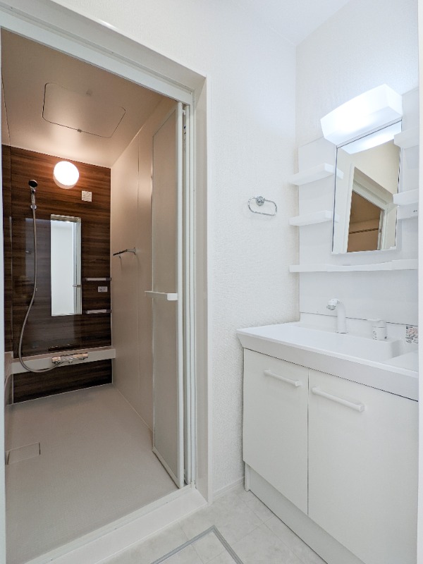 洗面設備　図面と現状に相違がある場合には現状を優先