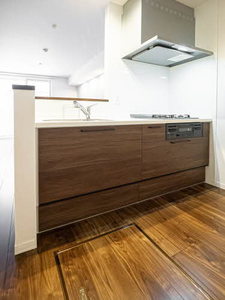 キッチン　お料理しやすいキッチンです