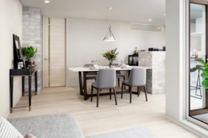 居室・リビング　同一施工