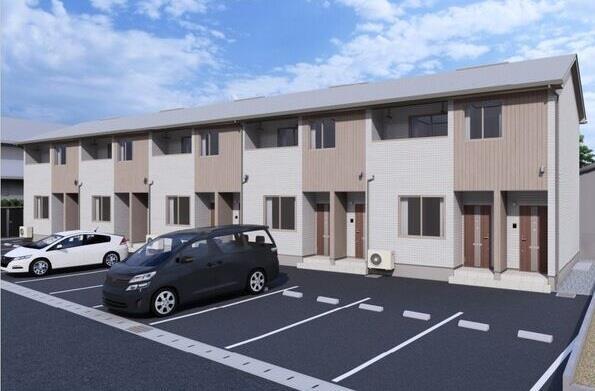 建物外観　完成イメージ（只今建設中です）