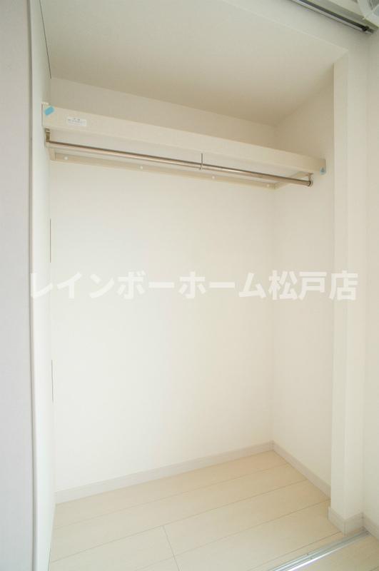 収納　大きなスペースがあり、収納には困りません