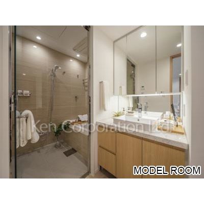 洗面設備　同タイプ15階のお部屋を撮影。仕様が異なることがあります。