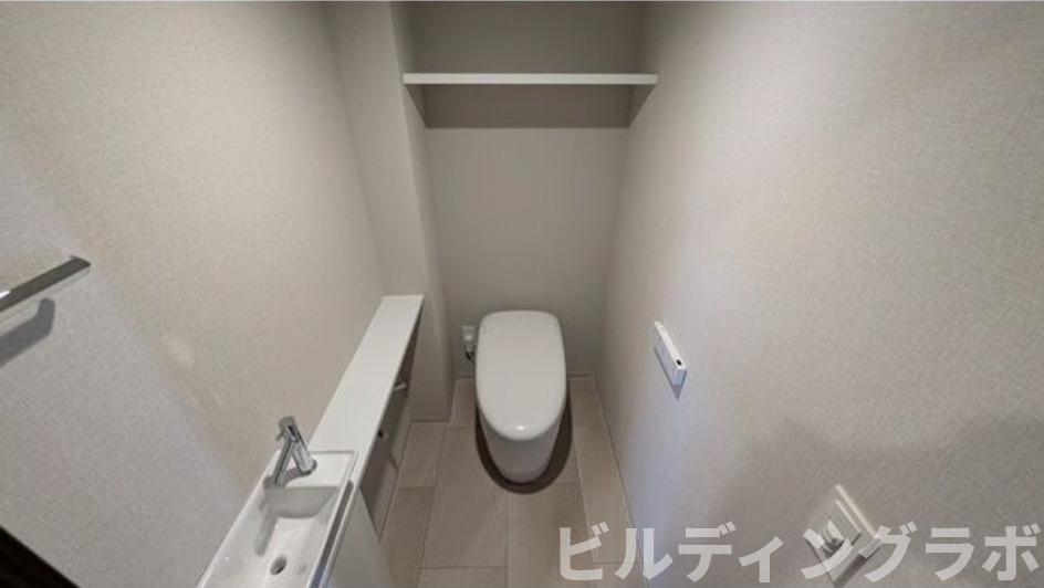 トイレ　新築時撮影の為現況を優先いたします。