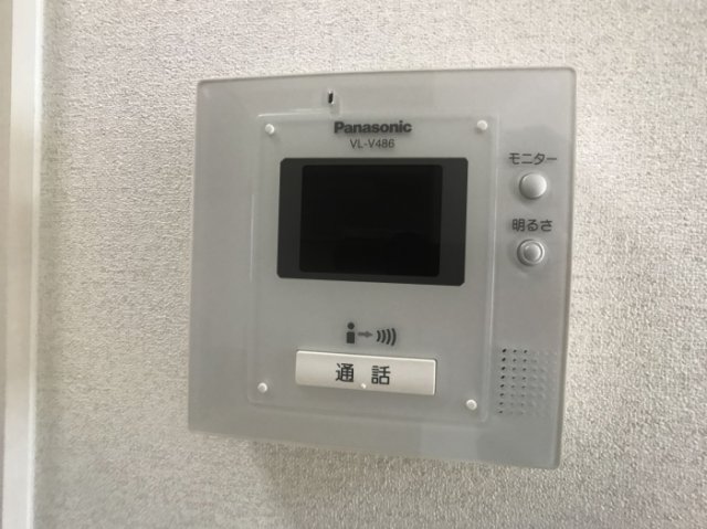 セキュリティ　モニター付きインターホン