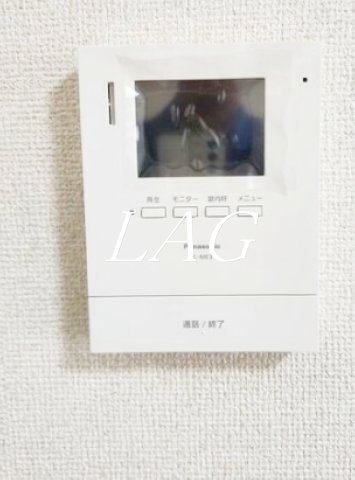 セキュリティ　モニター付きインターホンです。