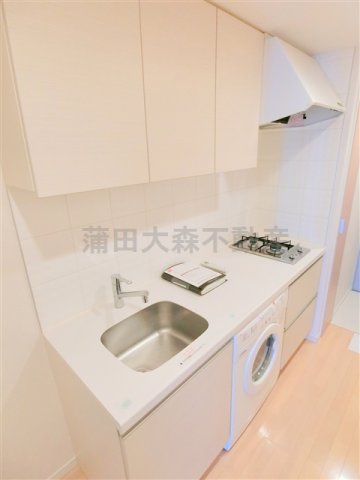 キッチン　2口ガスシステムキッチン