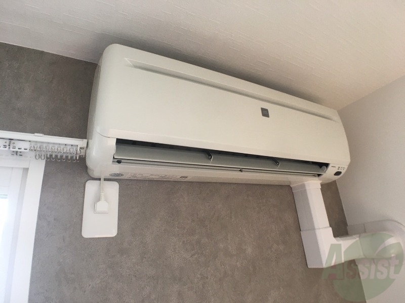 その他設備　エアコンが設置してありますので、寒暖対策もばっちり。