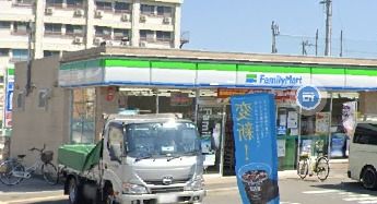 コンビニ　ファミリーマート 淀川加島店（コンビニ）まで499m