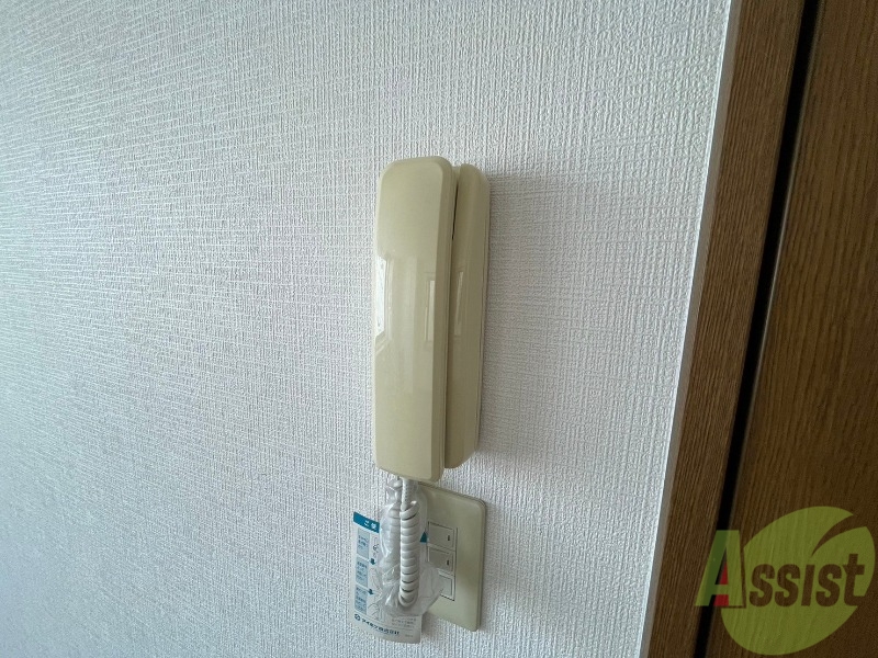 セキュリティ　インターホンは通話ができるので急な訪問があっても安心です