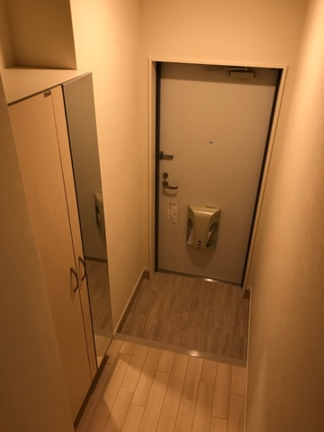 玄関　シューズボックス付きの玄関です★