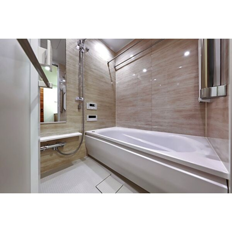 バス・シャワールーム　※写真は同じマンションの違う部屋のものになります。