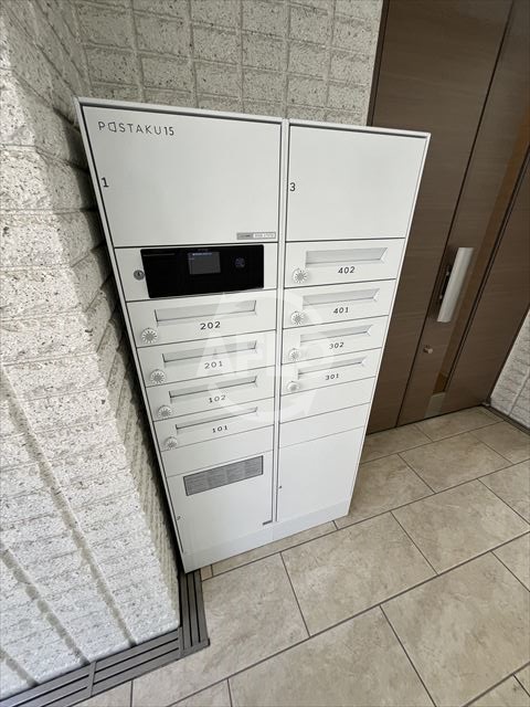 その他設備　メゾン夕陽丘ノースコート　メールボックス・宅配ボックス