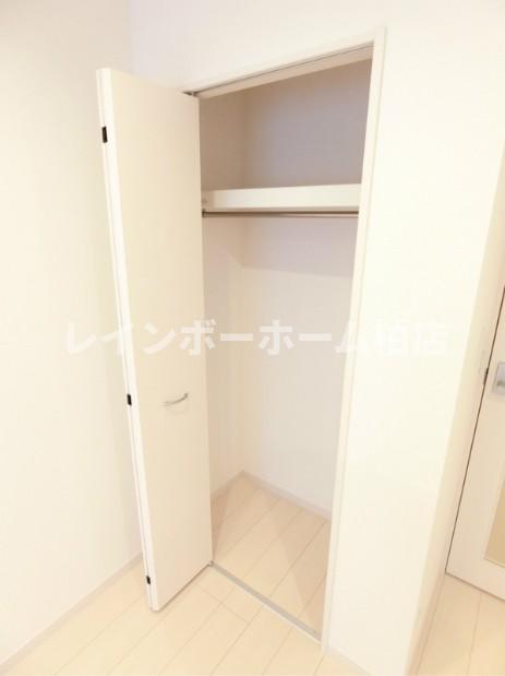収納　十分な収納スペースがあります