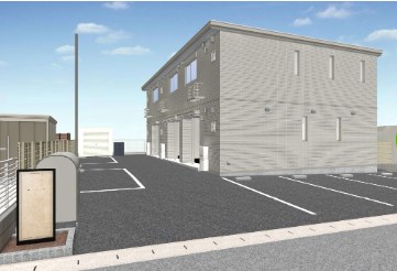 建物外観　※完成イメージにつき実際と異なる場合がございます