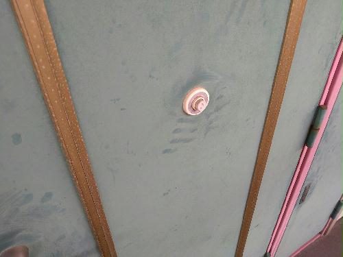 セキュリティ　玄関扉にチャイム設置