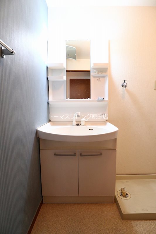 洗面設備　202号室写真