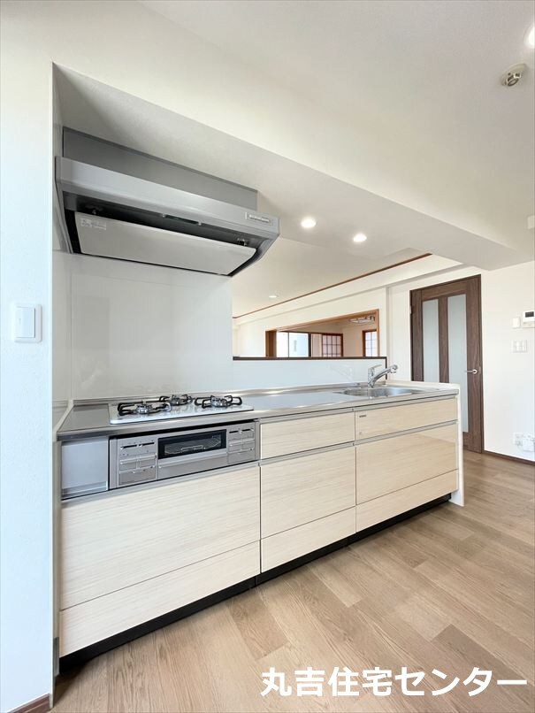 キッチン　ガスコンロ・グリル付き！