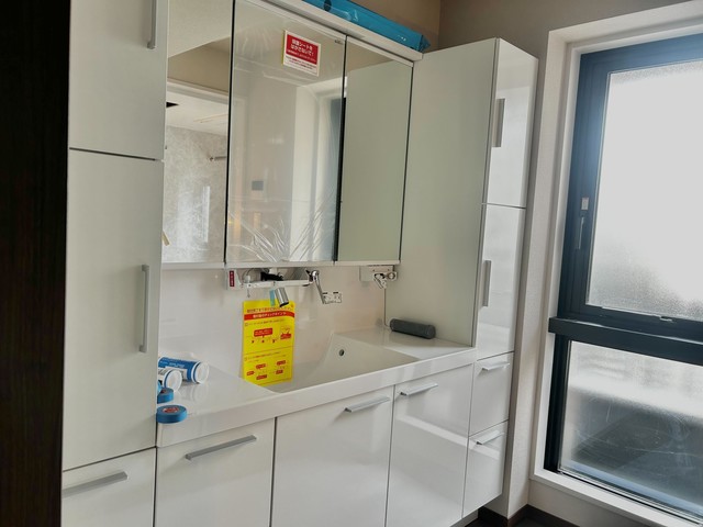 洗面設備　※写真は同タイプ住戸です。