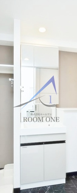 洗面設備　洗面台です。