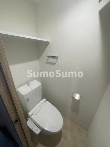 トイレ　ゆったりとした空間のトイレです