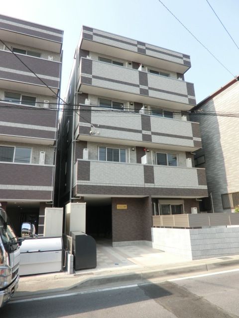 建物外観　蘇我駅徒歩４分、オートロック付きマンション