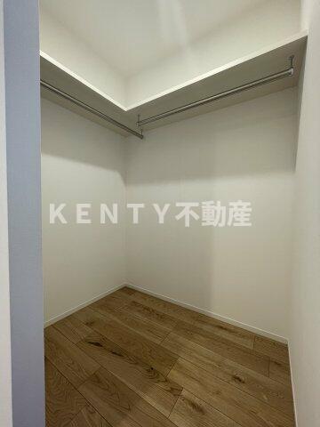 収納　十分な収納スペースがあります