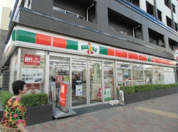 コンビニ　サンクス 月島3丁目店（コンビニ）まで332m