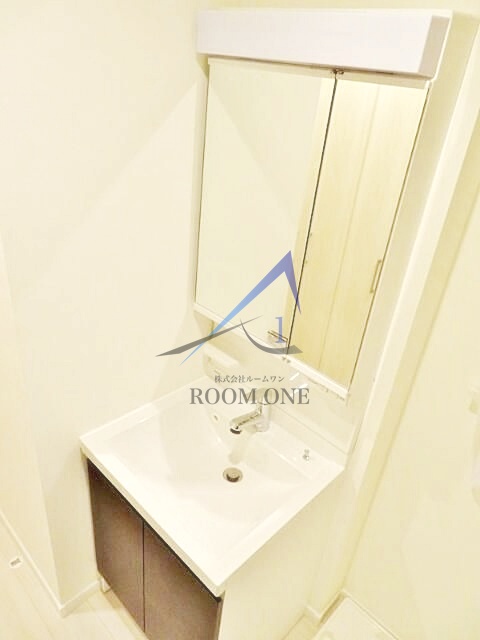 洗面設備　洗面台です。