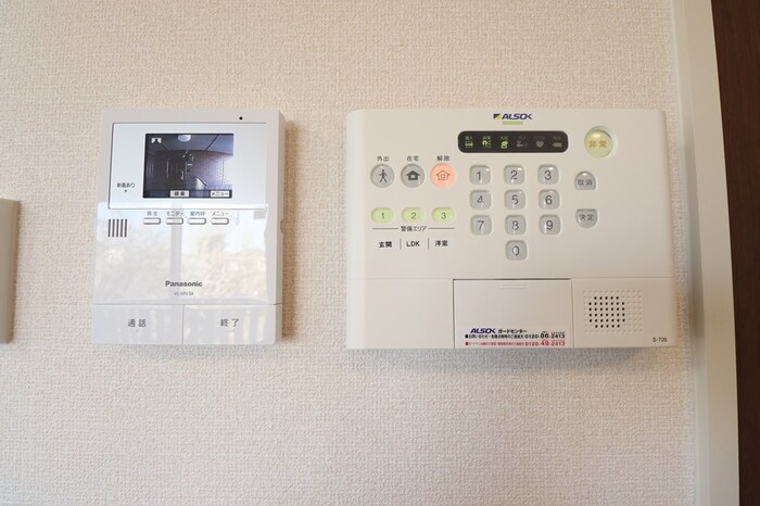 セキュリティ　ＡＬＳＯＫホームセキュリティー搭載＋モニター付インターホン