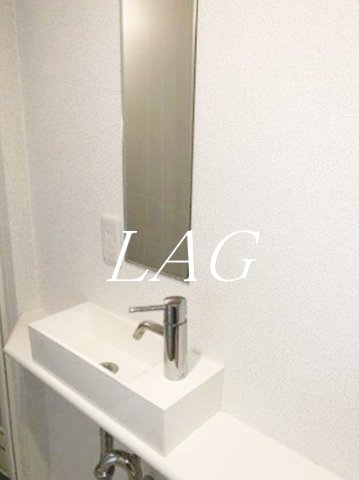 洗面設備　洗面台です。