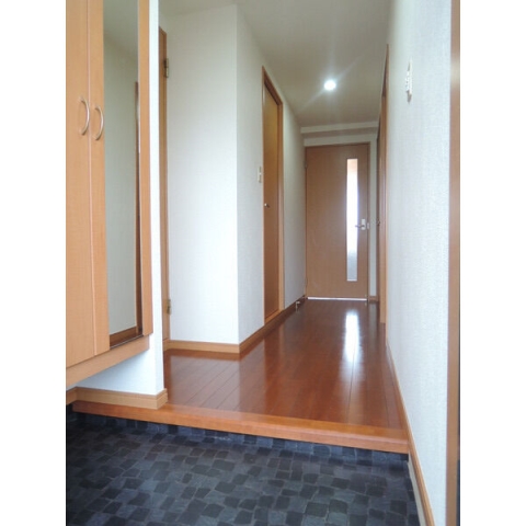 玄関　開放感のある玄関ですね