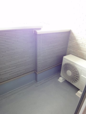 バルコニー　広々としたバルコニーです