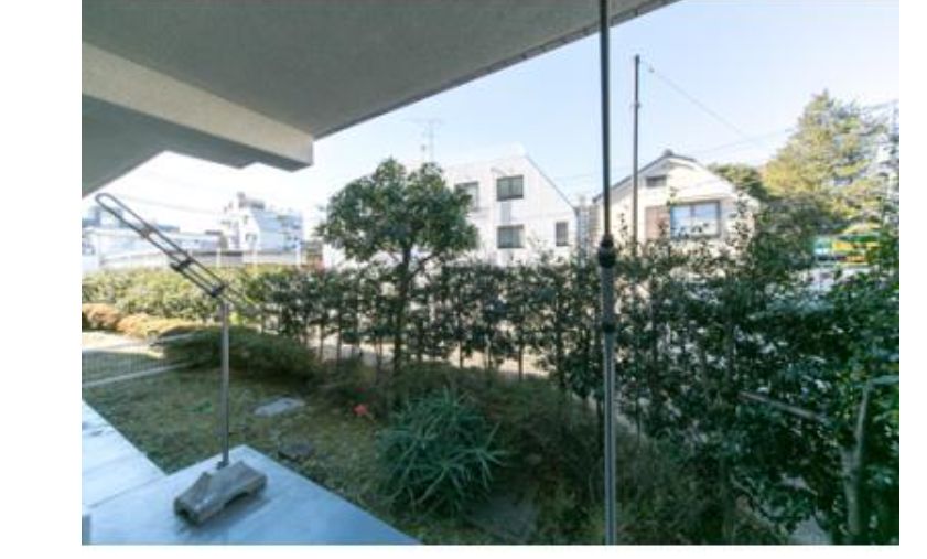 バルコニー　広々としたバルコニーです