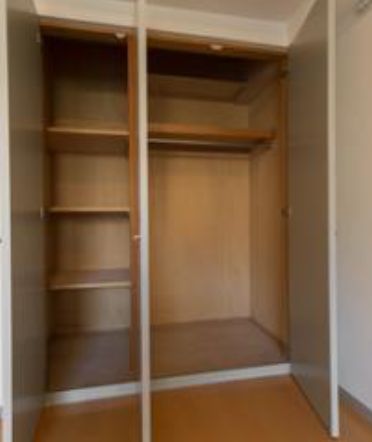 収納　大きなスペースがあり、収納には困りません