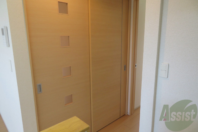 収納　クローゼットがあります。荷物が多い方でも安心です。