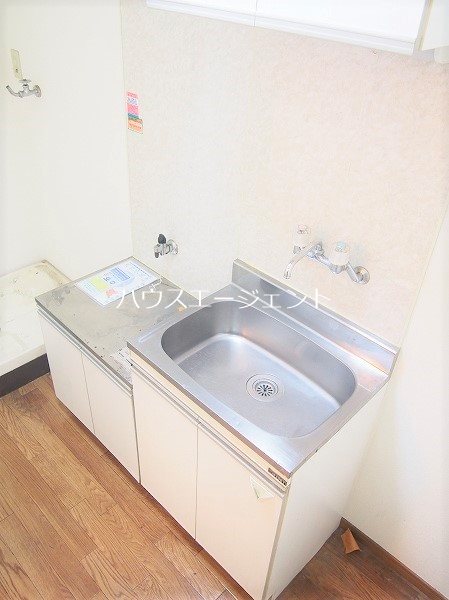 キッチン　2口ガスコンロ設置可能です。※参考画像